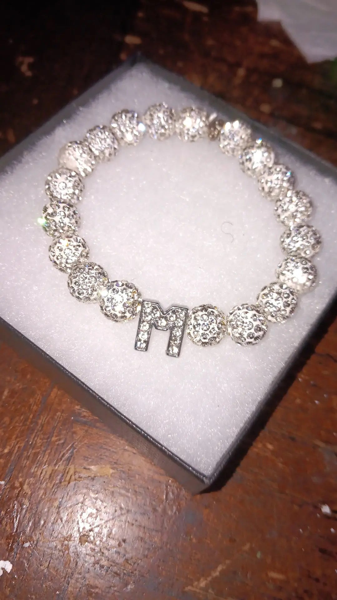Bling Collection Bracelet 👑🦋Letters “A" ~"Z"