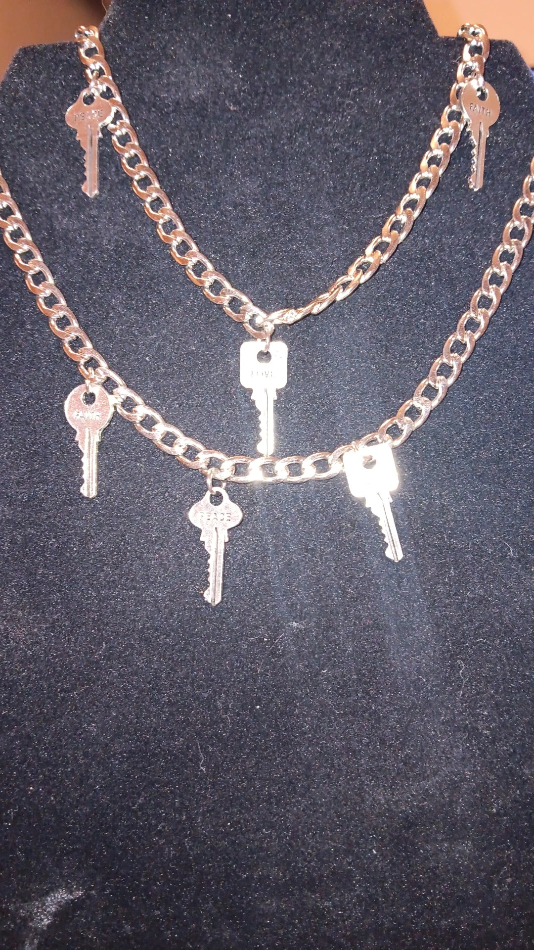 The Keys link Chain with Charms Collection
