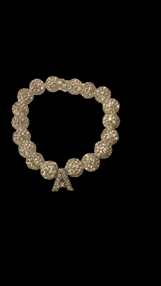 Bling Collection Bracelet 👑🦋Letters “A" ~"Z"
